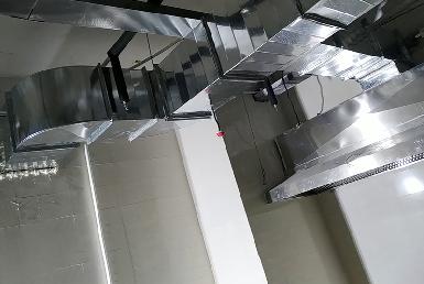 學校食堂廚房通風排煙工程